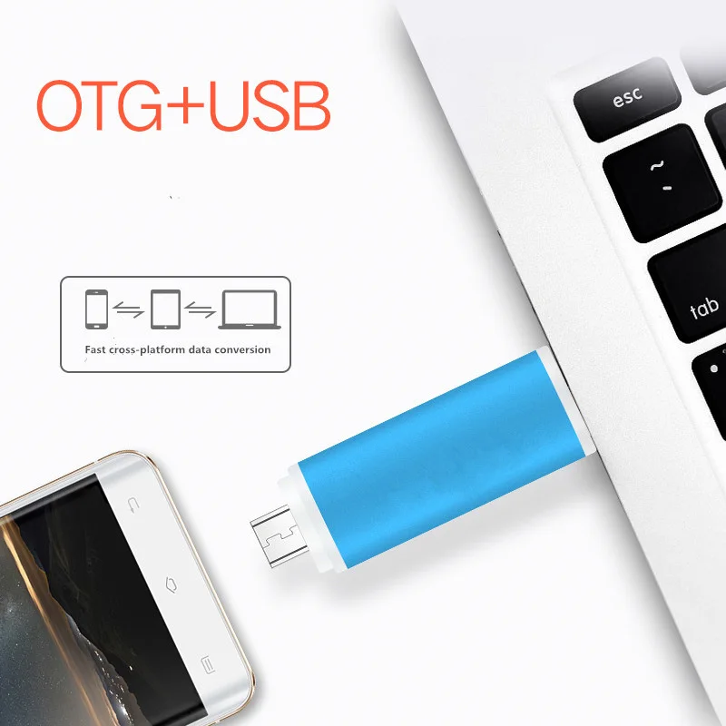 Новый Паника Покупке Водонепроницаемый OTG Многофункциональный Usb Flashdrives 64 ГБ 32 4 Pen