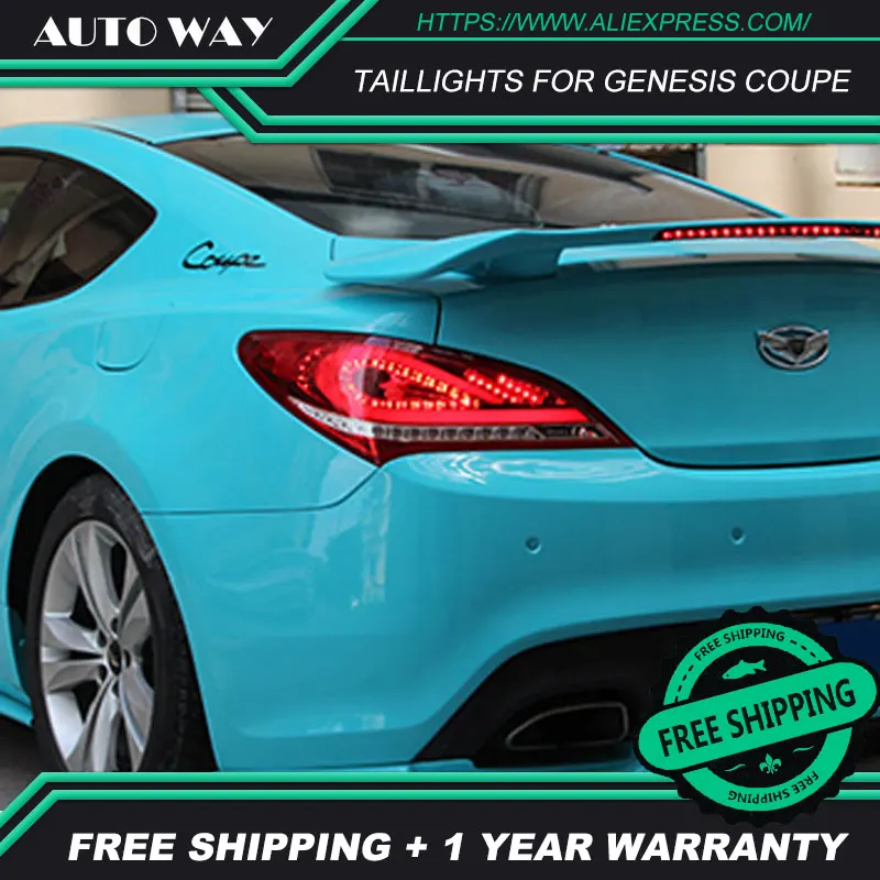 Чехол для автомобильного стайлинга Hyundai Genesis COUPE задний фонарь s светодиодный