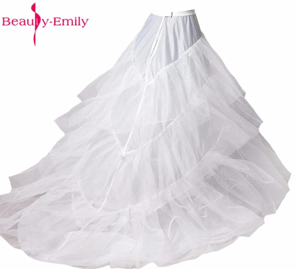 Мини юбка с длинным шлейфом для свадебных вечеринок кринолиновый 6 ходунков 2020|long