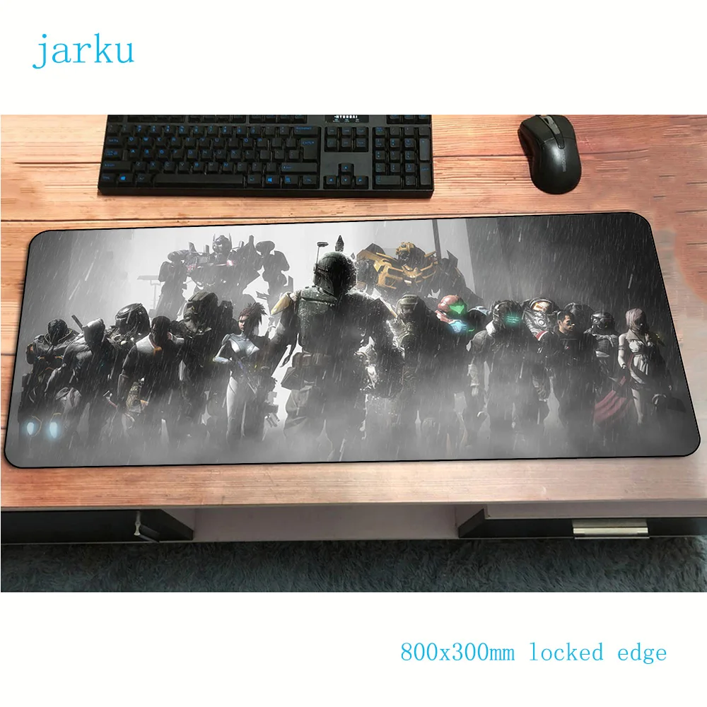 Коврик для мыши warframe gamer anime 800x300x2 мм коврик notbook игровой Новое поступление PC