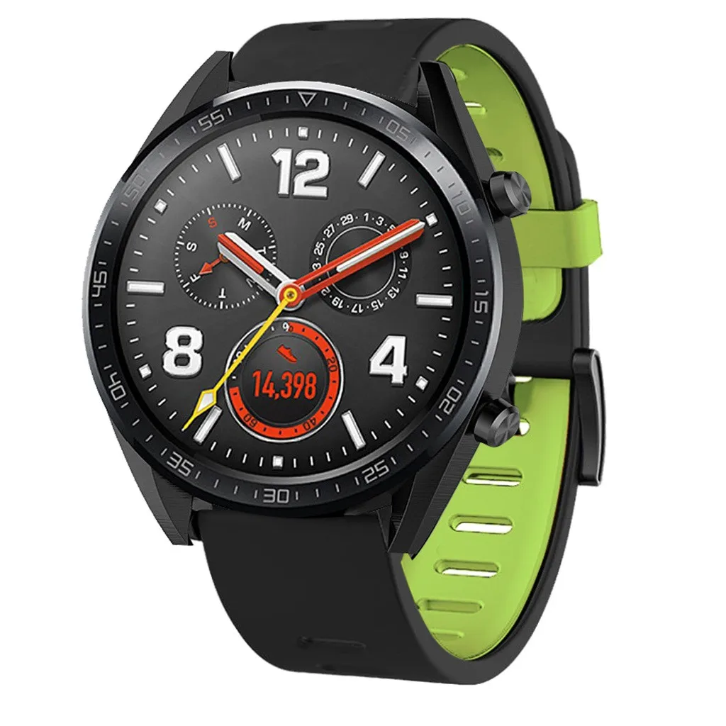 Модные сменные спортивные силиконовые часы ремешок для huawei Watch GT ремешок Смарт-часы аксессуары ремешок для часов