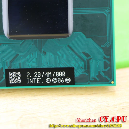 Intel cpu ноутбук Core 2 Duo T7400 4M Разъем 479 кэш/2 16 ГГц/667/двухъядерный процессор ноутбука |