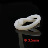 3 5mm diameter white silicone rubber solid rod strip