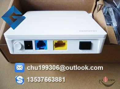 Терминал Huawei HG8110 F Gpon с 1 портом Lan Tel двойным протоколом H.248 и SIP английская