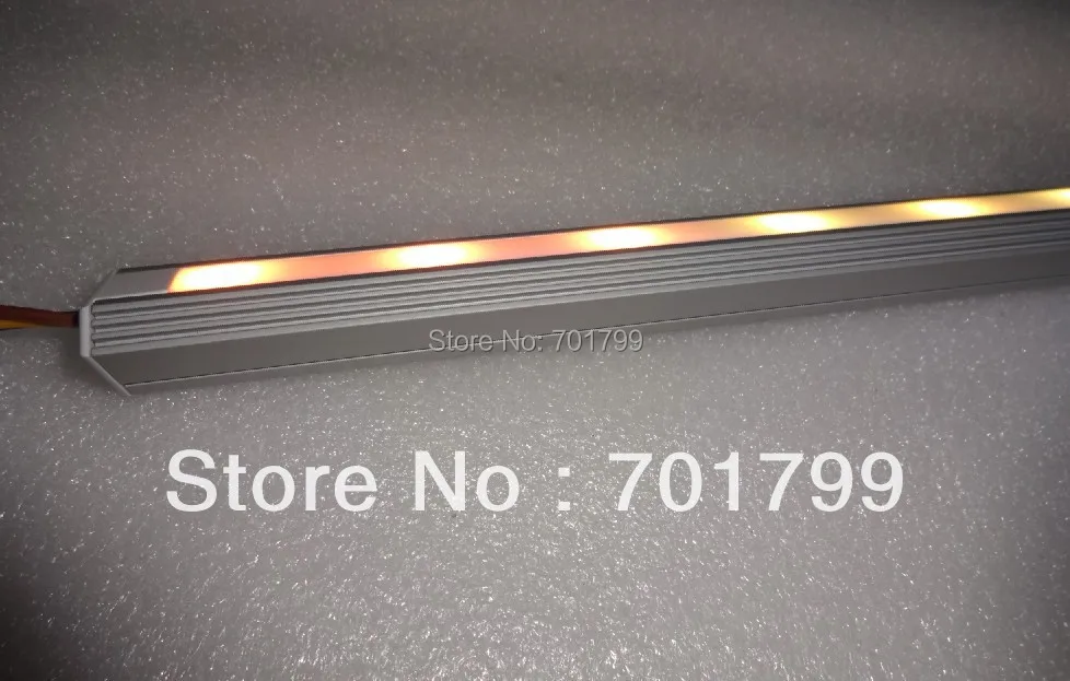 1 м длинная DC5V WS2812 32LEDs Цифровая Светодиодная панель света с молочной крышкой V Тип