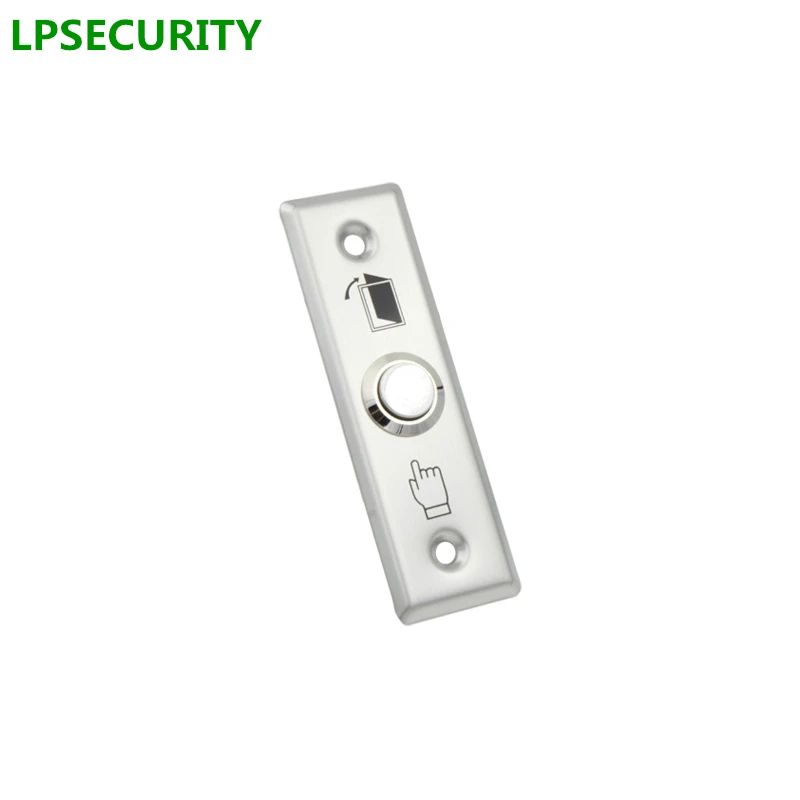 LPSECURITY замок двери из нержавеющей стали Выход кнопочный переключатель нет COM для RFID система контроля доступа