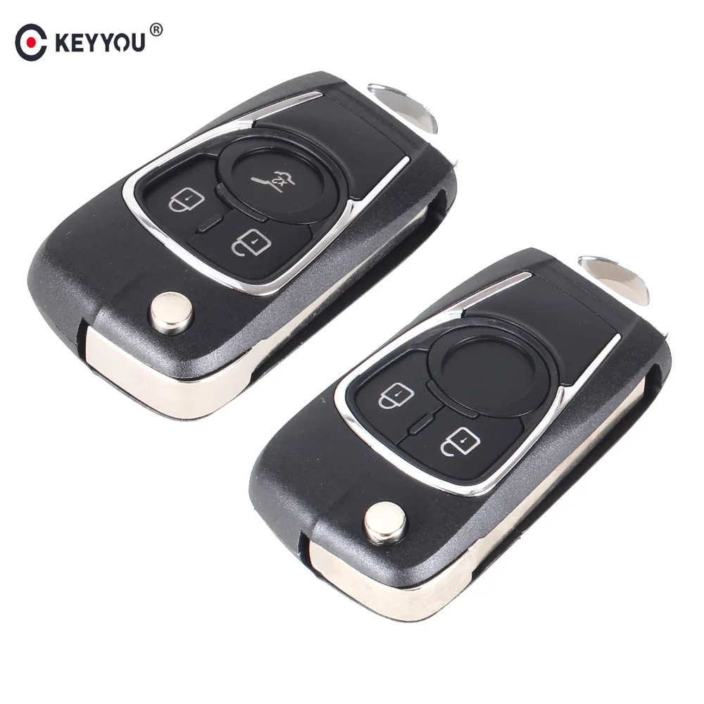 KEYYOU модифицированный чехол для автомобильного ключа с дистанционным