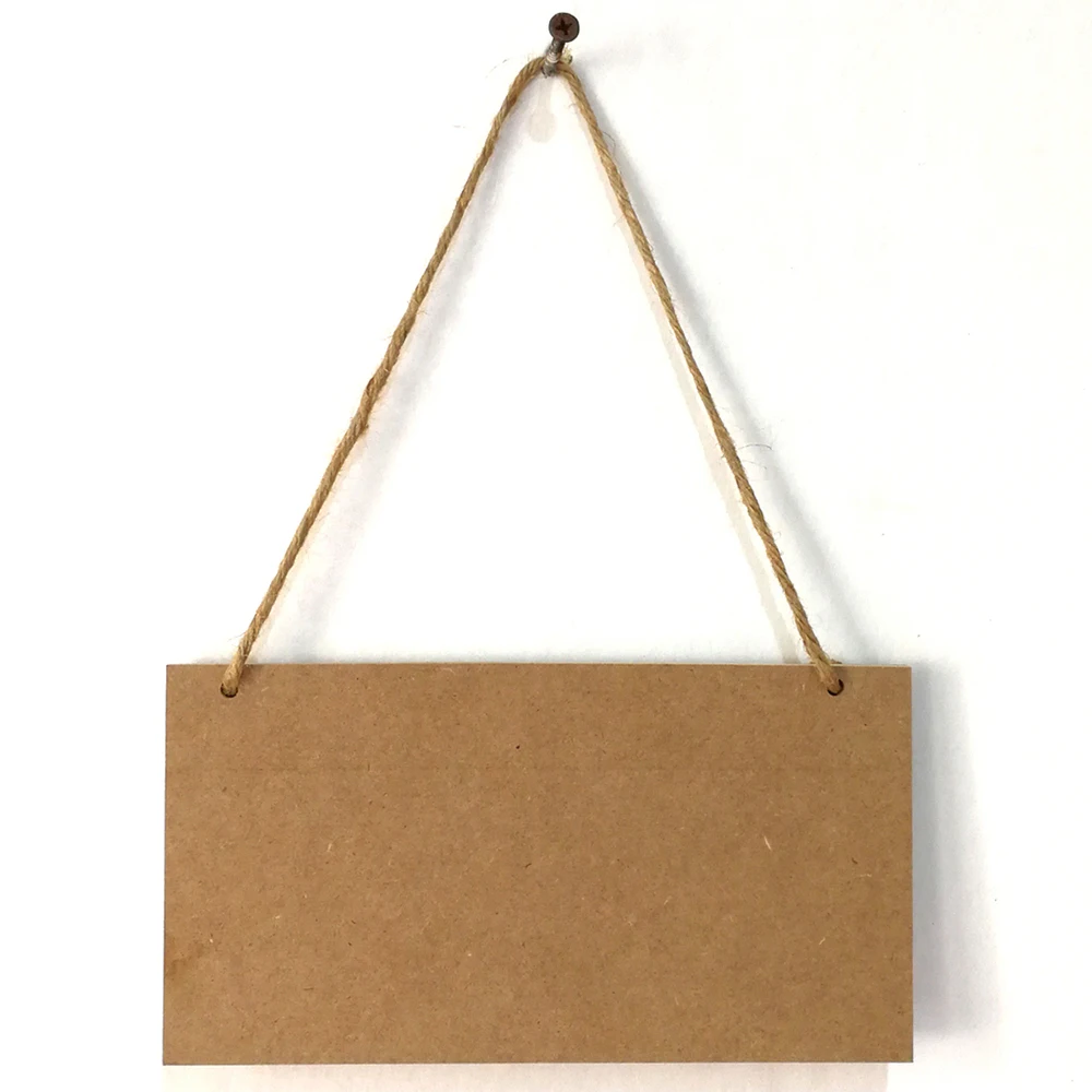 Деревянное украшение Sansal настенное в естественном стиле с надписью Добро