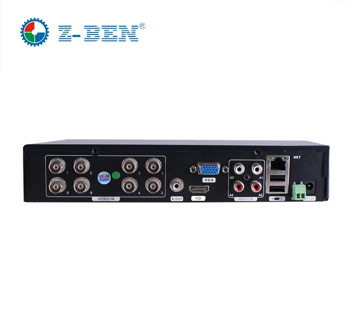 4 in1 мини видеонаблюдения DVR 8 каналов видео Регистраторы 1080 P H.264 8ch Гибридный AHD для