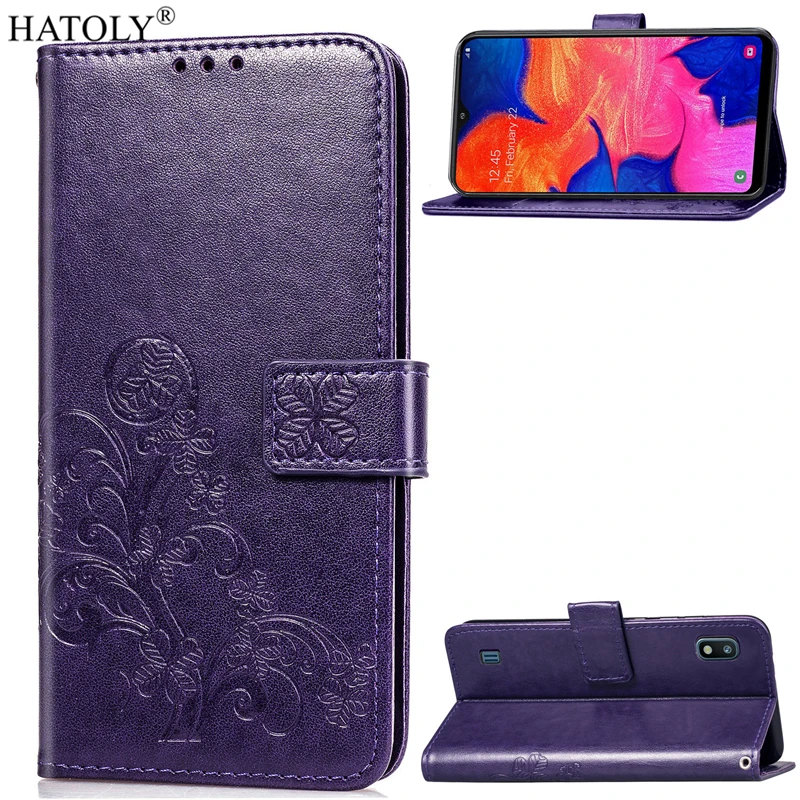 

For Cover Samsung Galaxy A10 Case Flip Leather Case for Galaxy A10 Wallet Case Bag Shell Soft Silicone Back Cover For Galaxy A10