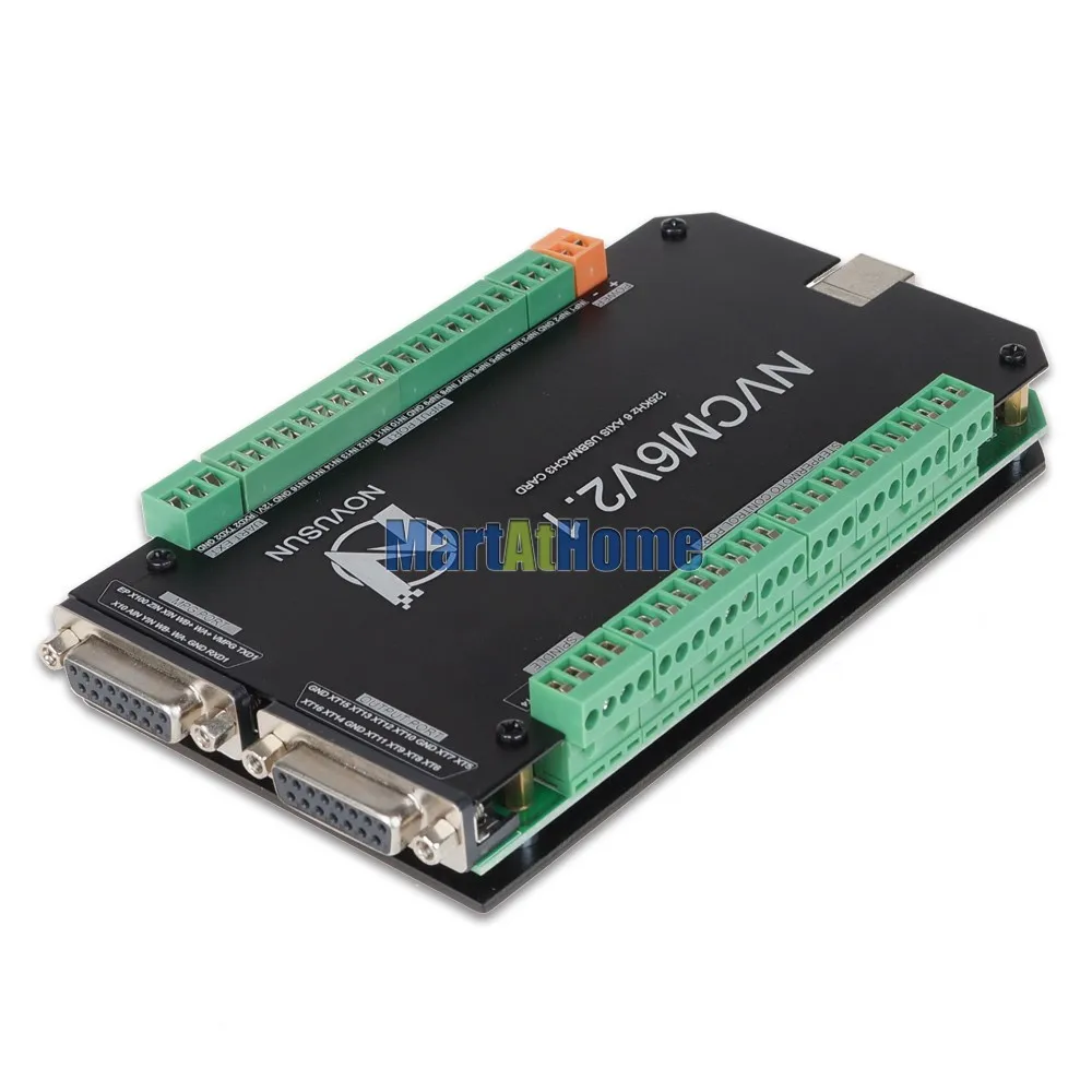 CNC 3/4/5/6 Axis USB Mach3 Breakout Board Motion Control Card 125 кГц вход 12 32 В DC 16 портов фотоэлектрический
