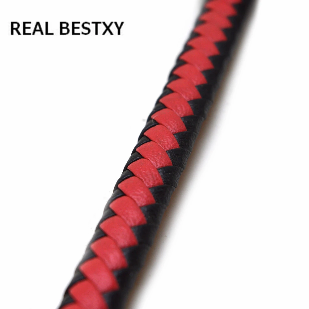 Плоский плетеный шнур BESTXY 8 мм * 5 кожаный нить нитка сделай сам изготовление