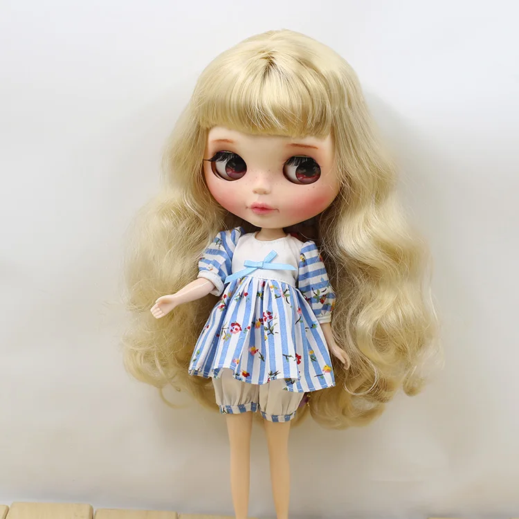 Blyth кукла ледяной 1/6 30 см желтый оранжевый синий платье костюм Одежда Короткие штаны игрушка подарок