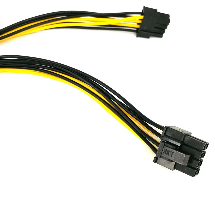 Расширенные Компьютерные аксессуары 2018 новинка 25 см PCI e 8 контактный двойной