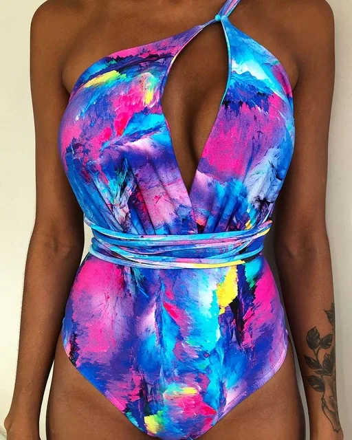 Сексуальный сдельный купальник, женский боди с открытой спиной, бразильский Монокини, купальник для женщин, купальник, одежда для плавания, пляжная одежда - Цвет: S0474