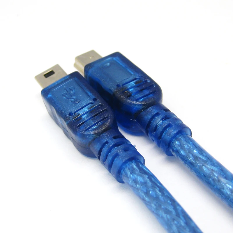 0 3 м Mini USB 5pin штекер-штекер m/M двойной экранирующий кабель для зарядки данных Шнур