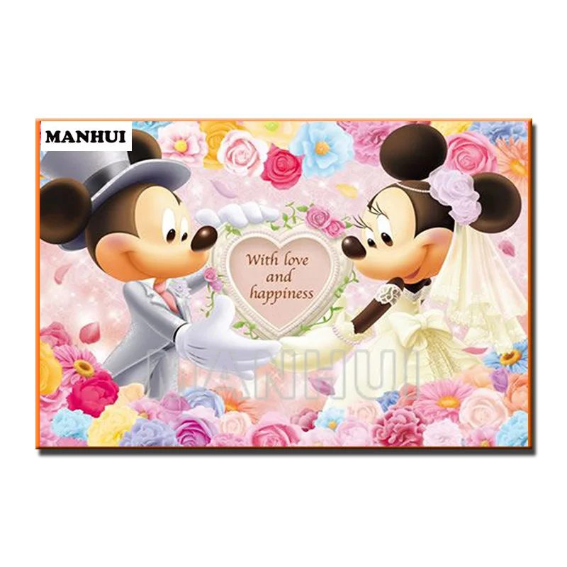 Diamond Painting Cartoon Mouse Full Round/ Square Embroidery Home Decoration 191 | Дом и сад