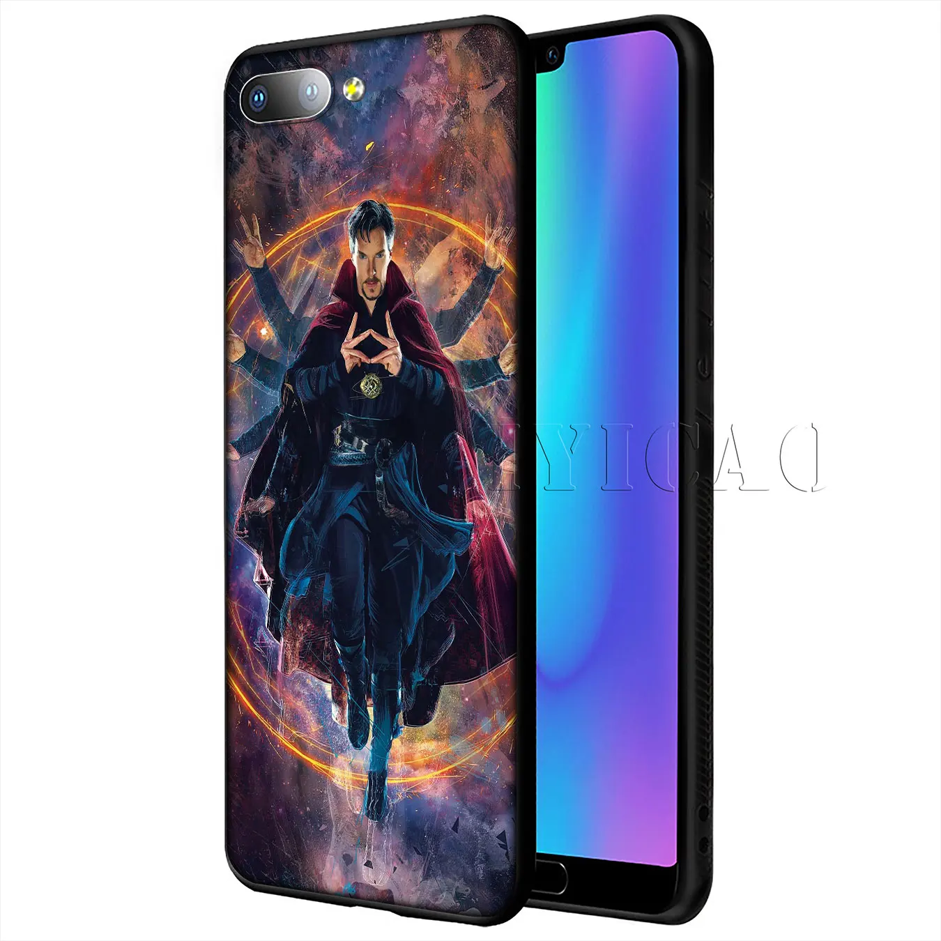 Мягкий чехол для телефона IYICAO Marvel Doctor Stephen stranna Huawei Y9 Y7 Y6 Prime 2019 Honor 20 8C 8X 8 9 9X 10 Lite 7C 7X