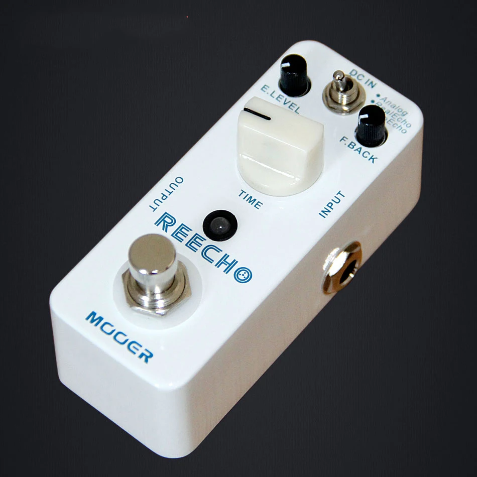 Mooer Reecho Delay гитарные педали эффектов аналоговые/Настоящие эхо/ленты эхо истинный