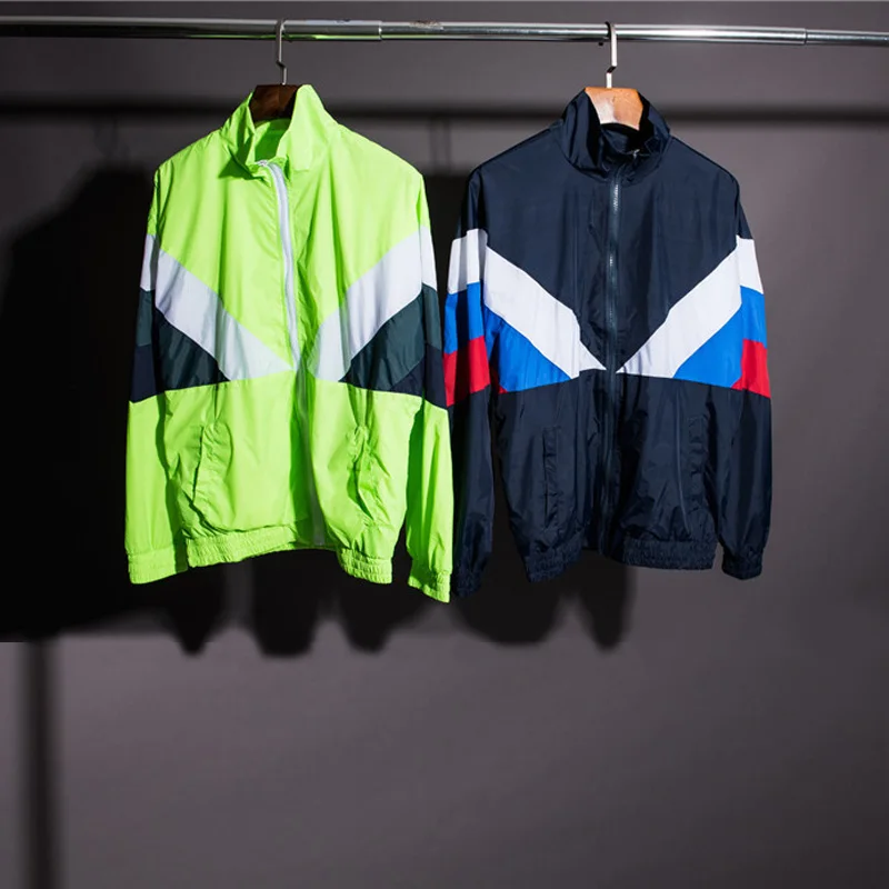 Ветровка Мужская/Женская с длинным рукавом тонкая свободная Классическая куртка