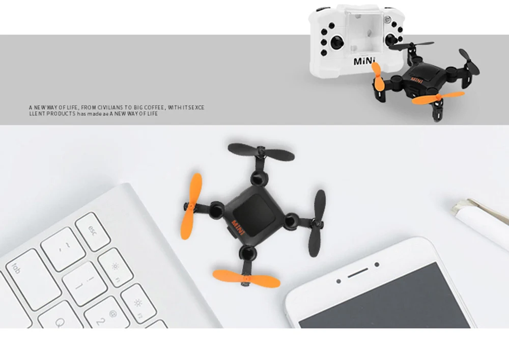 HC636W Мини RC Дрон Карманный Дрон 4CH гироскоп Квадрокоптер Вертолет игрушки дроны x pro drohne Профессиональный brinquedos brinquedo