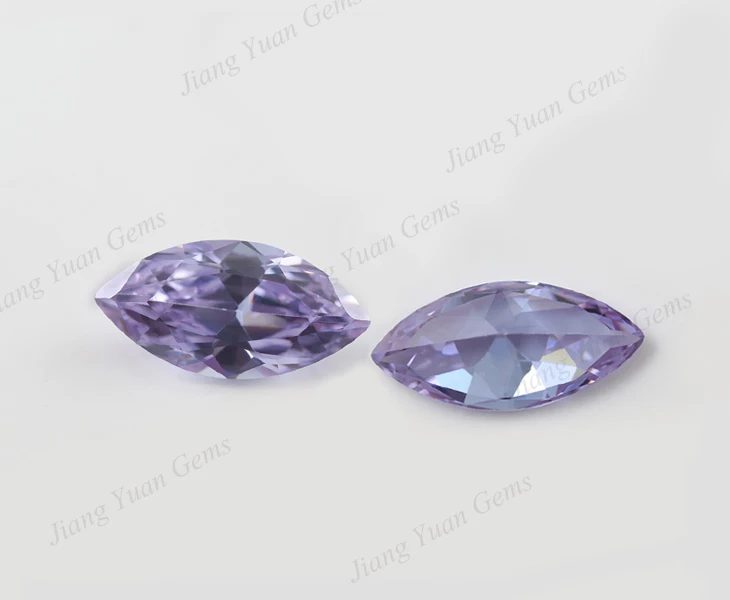 

1.5x3-10x20mm Marquise Shape 5A Lanvender CZ Stone Synthetic Gems Cubic Zirconia Beads For Jewelry
