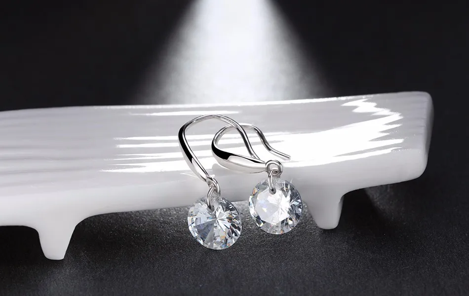 ORSA JEWELS Сияющие голые серьги, настоящие Австрийские кубические циркониевые очень красивые серьги для женщин OE05