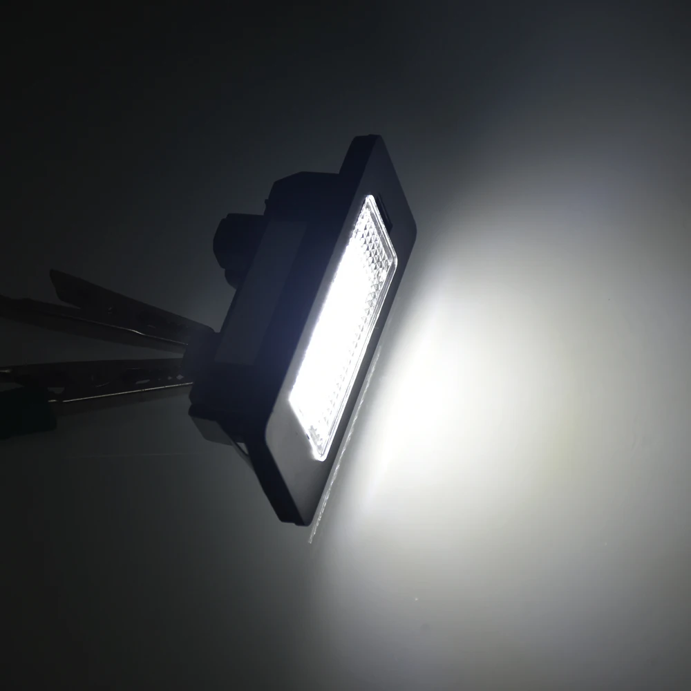 Автомобильный светодиодный светильник для номерного знака 2 шт. 12 В белый 6000K BMW E39