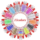 Эластичные Силиконовые шнурки для обуви, 16 шт.лот, специальные шнурки без завязывания, шнурки для обуви для мужчин и женщин, резиновые шнурки для обуви L1