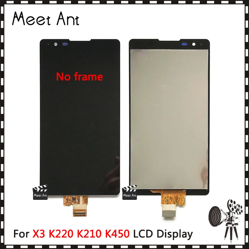 10 шт. высокое качество 5 3 ''для LG X Power X3 K220ds K220dsK K210 K450 K220 ЖК экран с кодирующий
