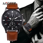 Модные кварцевые мужские часы с кожаным ремешком 2019 лучший бренд круглые стальные наручные часы для бизнеса мужские часы relogio masculino reloj