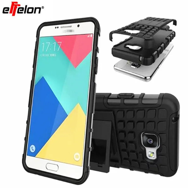 Effelon для Samsung Galaxy A3 2016 чехол DualLayer жесткий пластик Противоударная подставка Fundas