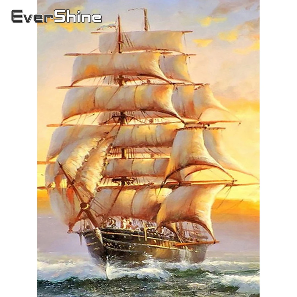 Evershine алмазная живопись полный набор для вышивки квадратными искусственными