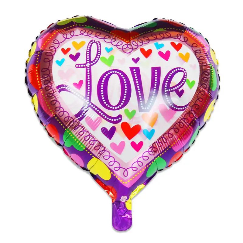 I love you фольгированные гелиевые шары на день рождения с буквами вечерние фольгированные алюминиевые красные сердечные шарики для свадебного украшения