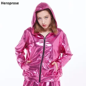 Куртка-бомбер женская демисезонная, с блестками, в стиле хип-хоп