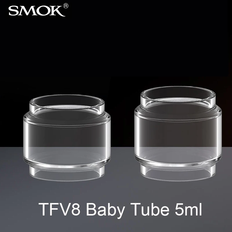 

Electronic Cigarette SMOK TFV8 Baby Bulb Pyrex Glass Tube SMOK Alien AL85 Qbox TFV8 Baby Atomizer Tube S197
