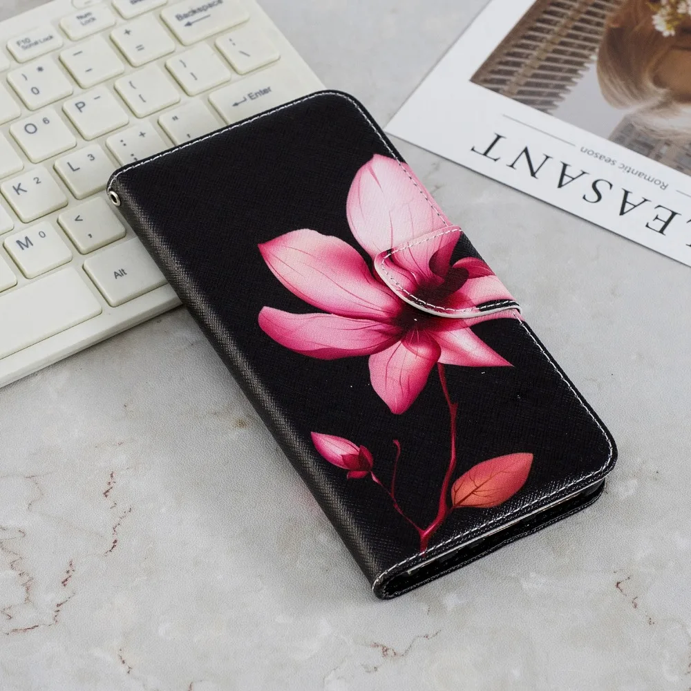 Флип-чехол для Xiaomi Redmi Note 5 чехол-подставка Mi A2 6 8 чехол + держатель карт | Мобильные