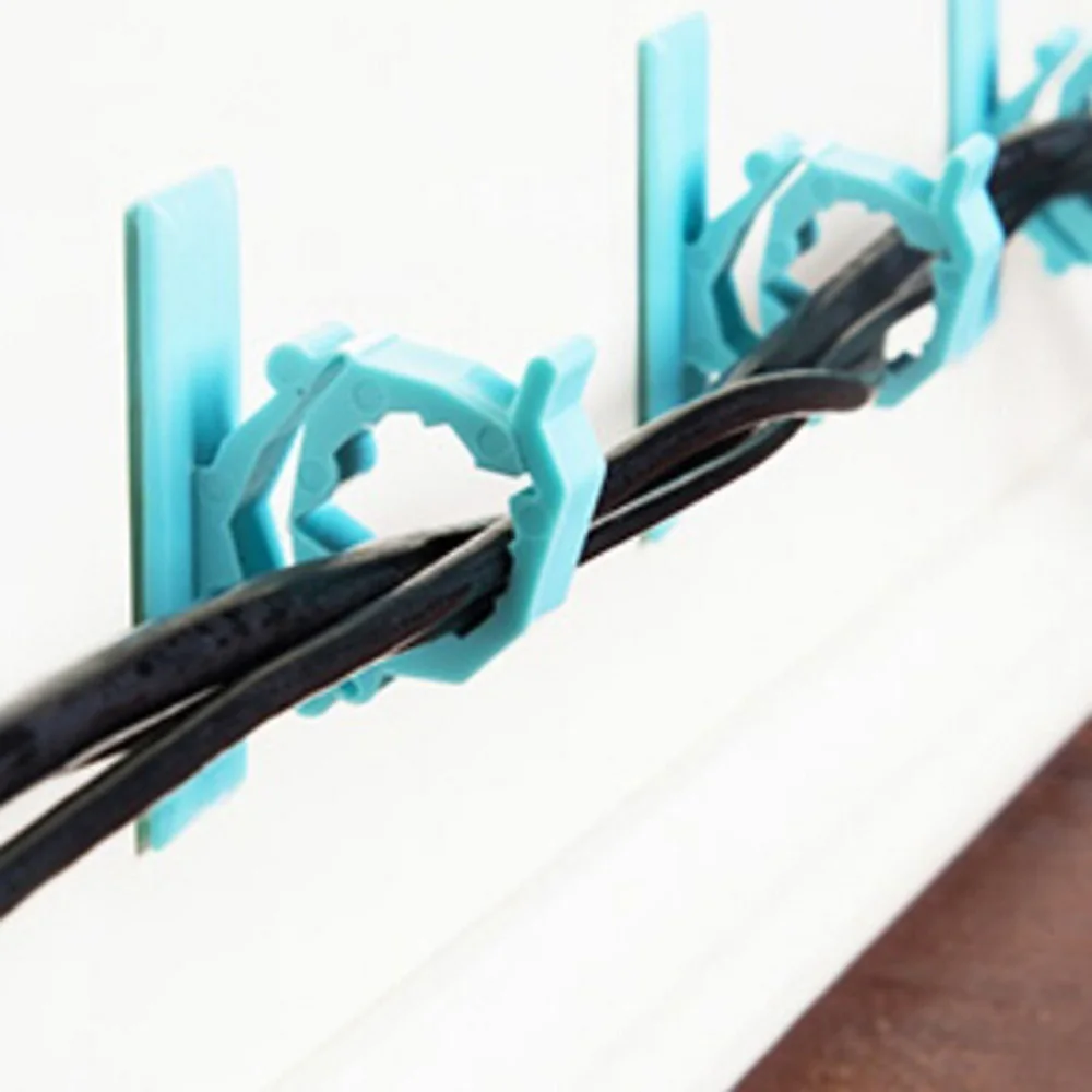 Горячая Распродажа красочный кабель стол аккуратный провод подключение USB
