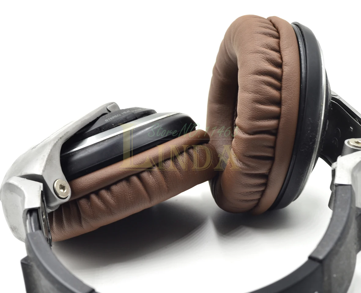 Коричневые Мягкие амбушюры для Pioneer hdj1000 hdj2000 mk2 hdj1500 наушники