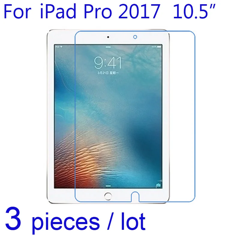 3 шт./лот мягкие Защитные пленки для экрана Apple iPad Pro 10 5/9 7 2017/2018 планшет ЖК экран