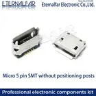 USB2.0 Тип A Женский Micro SMT 5 футов патч с позиционирующим столбом MK5P МИНИ прямой вертикальный разъем игла сварочная проволока DIY