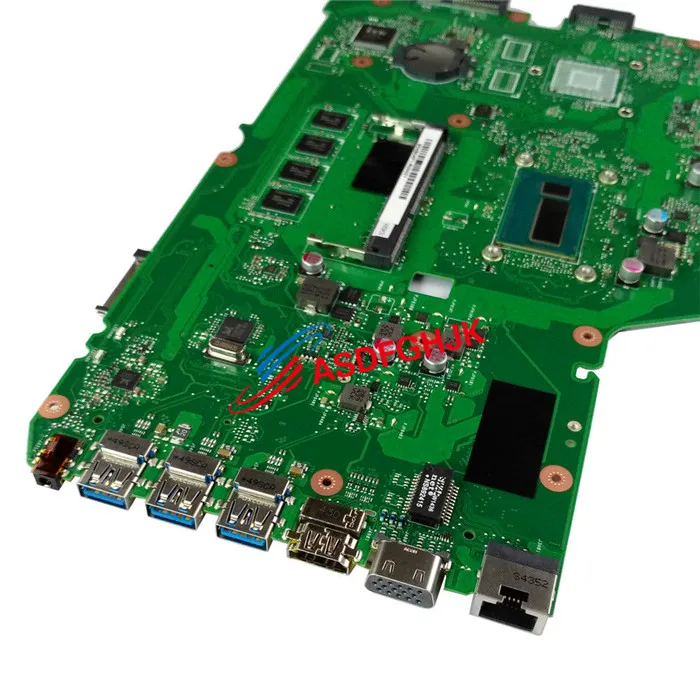 Оригинальный X751LA материнская плата для ноутбука ASUS X751L R752L X751LAB X751LD x751la с I5 4200U 4 ГБ