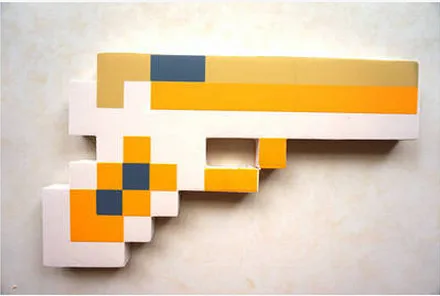 Новый 2016 Minecraft игрушки меч кирка топор лопата пистолет EVA конструкторы подарки