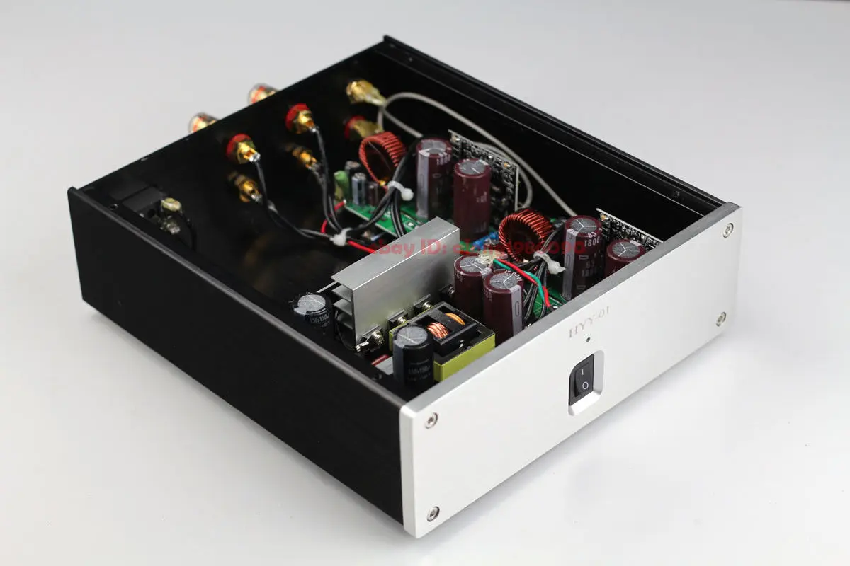 Настольный усилитель мощности ZEROZONE Hi Fi класс D 250 Вт + Вт|Усилители мощности| |