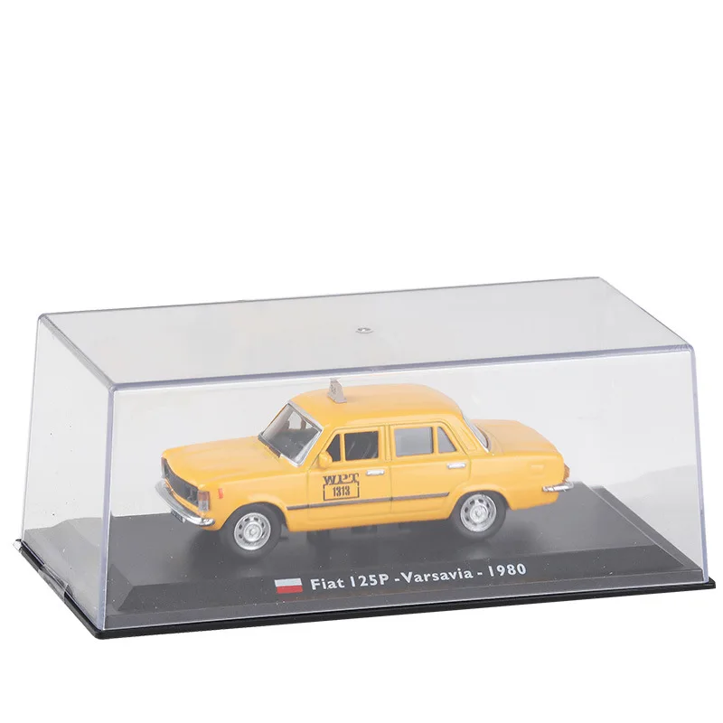 Mikidual игрушки для детей 1:43 литые модели автомобилей 1/43 Fiat I25P Польша varsavia такси