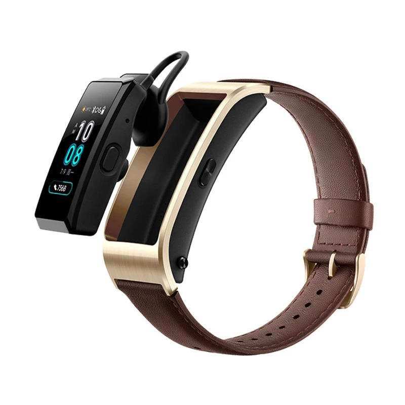 Оригинальный huawei TalkBand B5 Talk Band Bluetooth Smart Браслет переносной Спорт Напульсники Touch