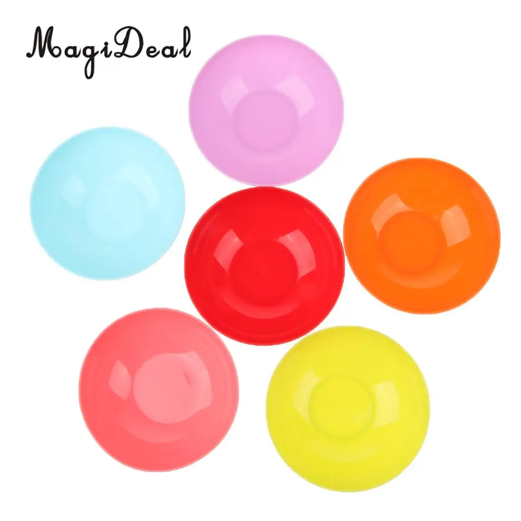 12 штук Пластиковые зернистые чаши для смешивания хлопьев лапша закуски салаты