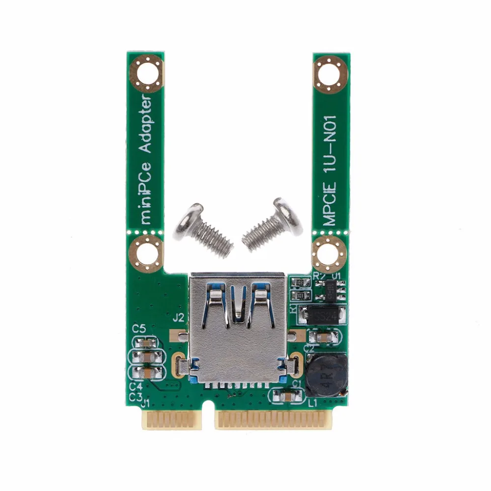 Переходник Mini PCI-E PCI-Express на USB 2 0 (штекер) 1 комплект PCI E с винтами C26 | Компьютеры и