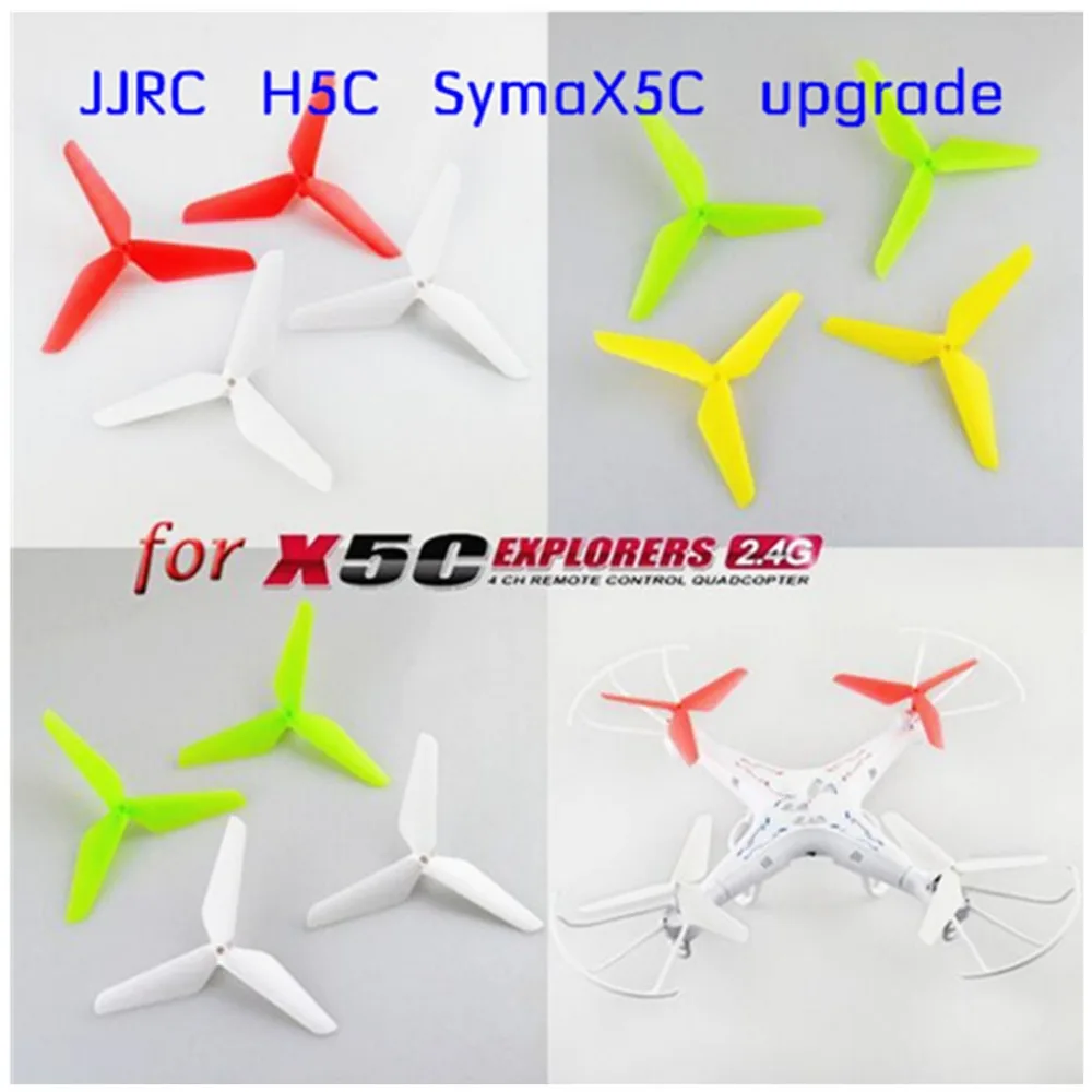 4 шт. 3 лопастной Пропеллер для SymaX5 X5C X5SC X5SW X5S|3 blade propeller|3 bladespropeller |