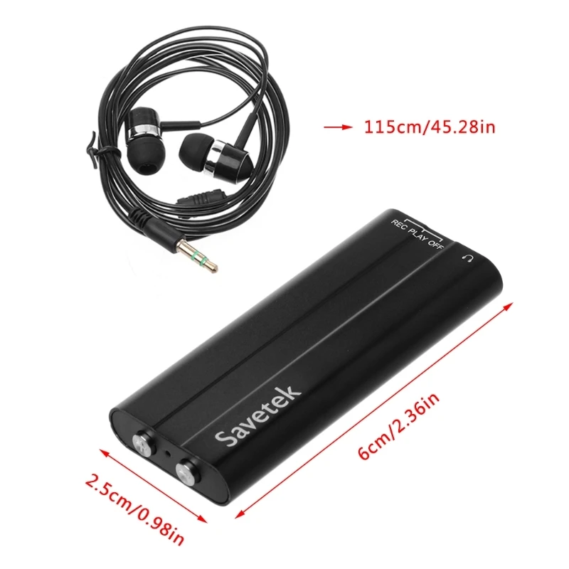 Мини-usb на клипсе ручка MP3-плеер голосовой активированный цифровой аудио рекордер 8 ГБ/16 ГБ